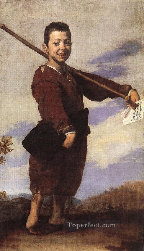 Clubfooted Boy Tenebrism Jusepe de Ribera Oil Paintings